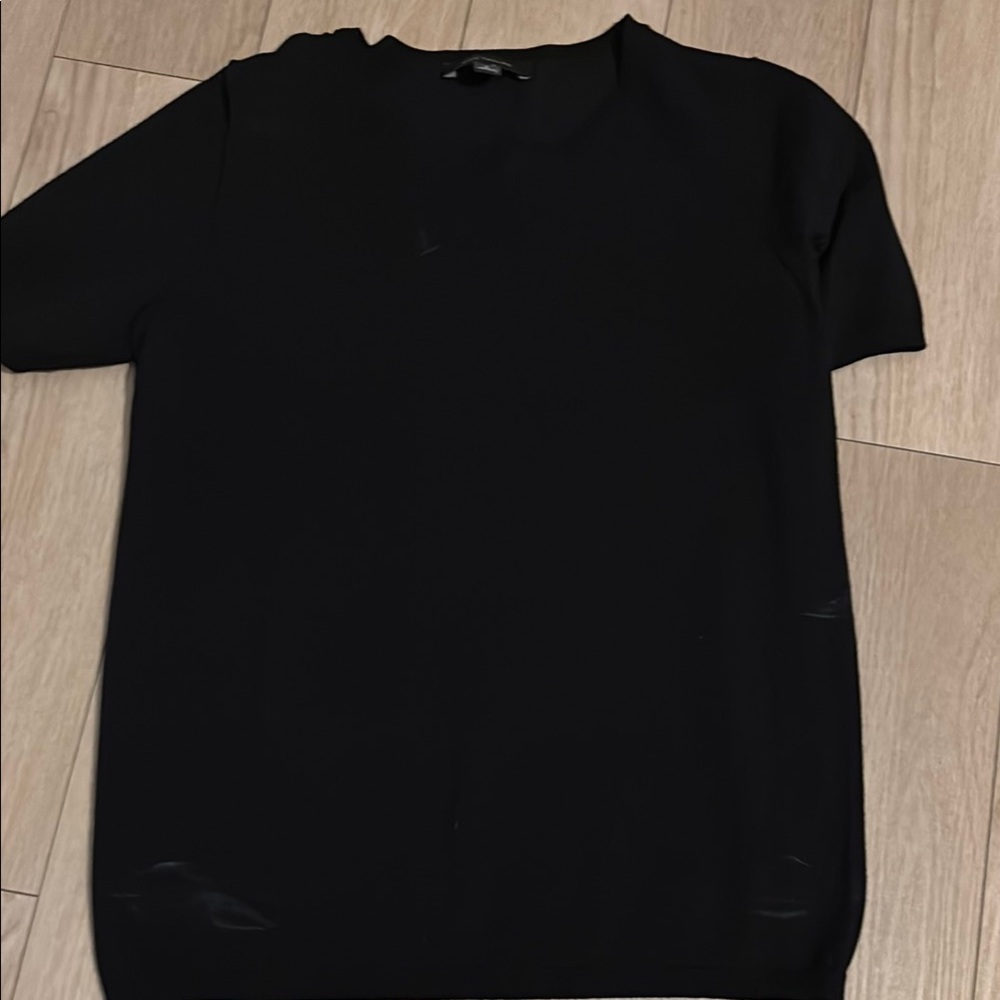 Classic Black Short Sleeve Top